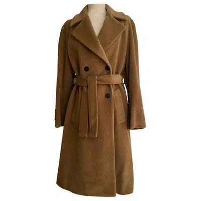 Pre-owned Cacharel Wool Coat In Camel