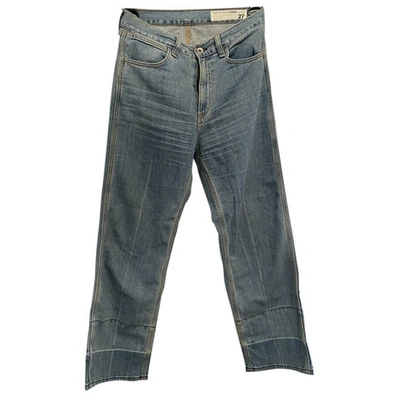 Pre-owned Rag & Bone Blue Denim - Jeans Jeans