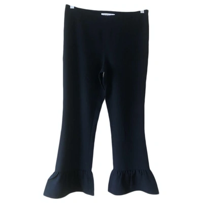 Pre-owned Elizabeth And James Trousers In Black