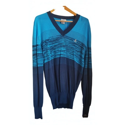 Pre-owned Vivienne Westwood Blue Cotton Knitwear & Sweatshirts