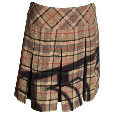 Pre-owned Marella Wool Mini Skirt In Other