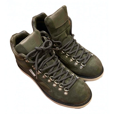 Pre-owned Visvim Green Polyester Boots