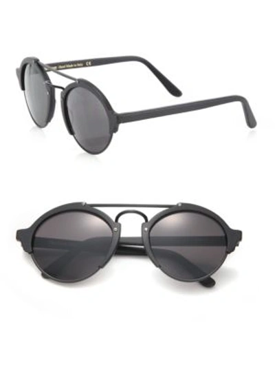 Illesteva Milan Ii Matte Black Sunglasses