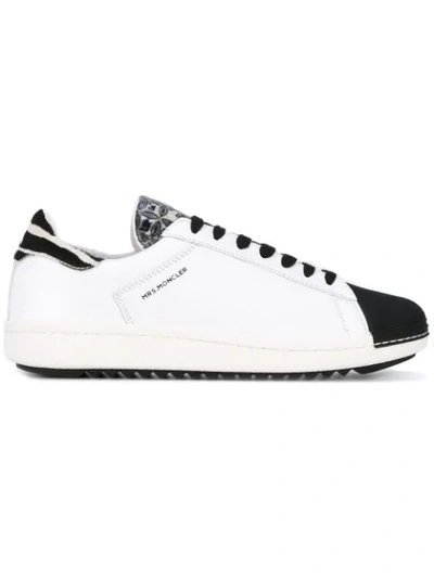 Moncler Lace-up Low-top Sneakers - White