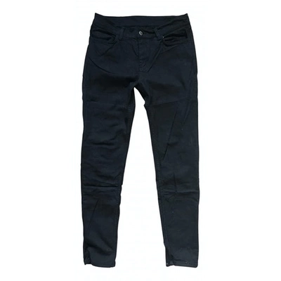 Pre-owned By Malene Birger Slim Jeans In Black