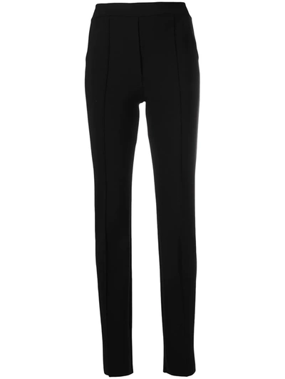 Le Petite Robe Di Chiara Boni High-waist Skinny Trousers In Black