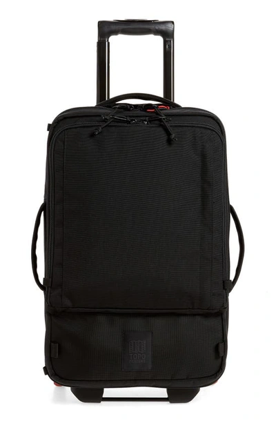 Topo Designs Travel Bag Roller Bag In Ballistic Black