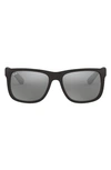 Ray Ban Youngster 54mm Sunglasses In Grey Mirror