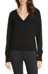 Equipment Madalene Cashmere Sweater In True Black