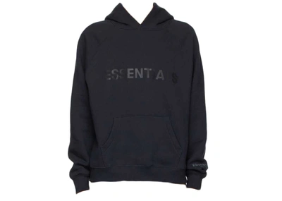 Pre-owned Fear Of God  Essentials X Ssense Pullover Hoodie Applique Logo Dark Navy