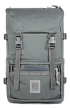 Topo Designs Rover Backpack In Charcoal/ Charcoal