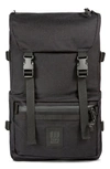 Topo Designs Rover Backpack In Black/ Black