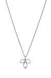 Sethi Couture Lilah Diamond Pendant Necklace In White Gold