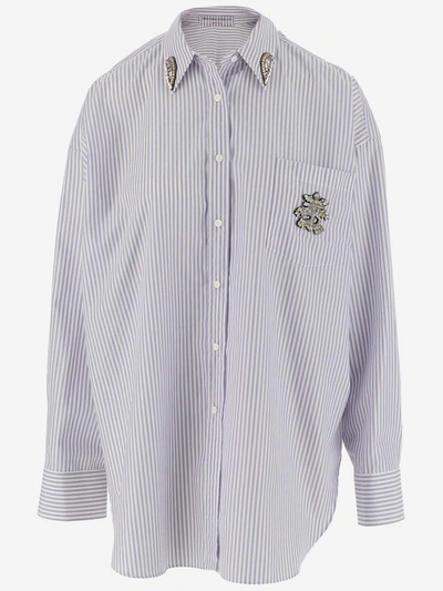 Ermanno Scervino Shirts In Bianco