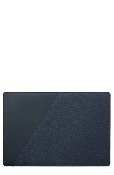 Native Union Stow 16-inch Slim Macbook Sleeve In Indigo