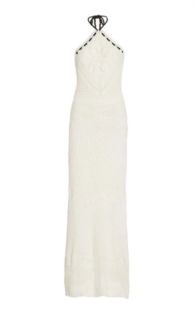 Alexis Women's Ibada Cotton Halter Maxi Dress In White