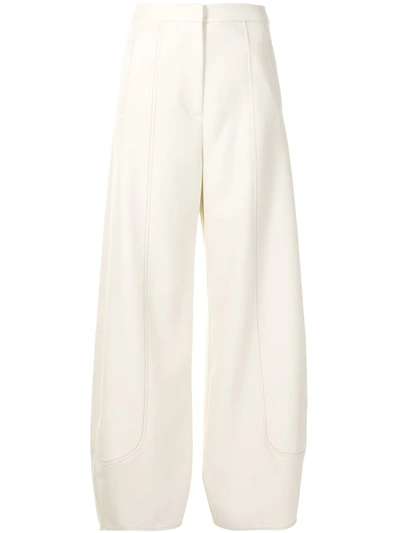 Alexis Women's Colman Crepe Wide-leg Trousers In White