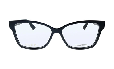 Gucci Gg 0634o 001 Cat-eye Eyeglasses In Demo