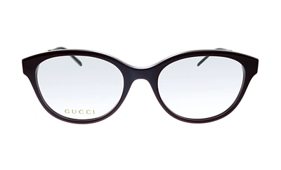 Gucci Gg 0656o 004 Cat-eye Eyeglasses In Demo