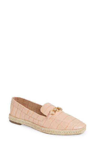 Schutz Patty Loafer In Sweet Rose Leather