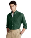 Polo Ralph Lauren Men's Garment-dyed Oxford Shirt In Green