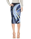 Just Cavalli 3/4 Length Skirts In Pastel Blue