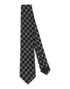 Versace Tie In Black