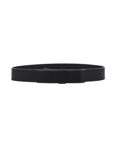 Lanvin Regular Belt In Black