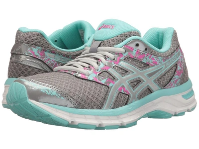 Asics - Gel-excite(r) 4 (aluminum/silver/aqua Splash) Women's Running Shoes