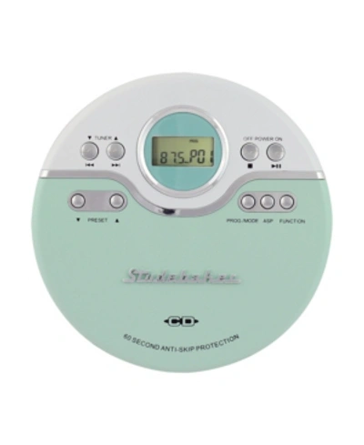 Studebaker Sb3703mw Joggable Personal Cd Player With Fm Pll Radio In Mint-white