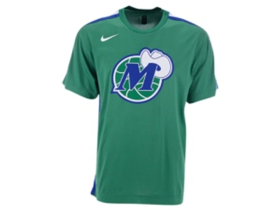 Nike Men's Dallas Mavericks Hardwood Classic Shooter T-shirt In Green