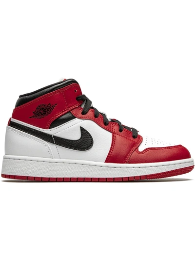 Nike Kids' Air Jordan 1 Mid Sneakers In Red