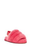 Ugg Kids' Girl's  Fluff Yeah Slide Sandal In Strawberry Sorbet Multicolor