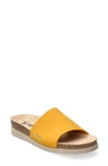 Ochre Sandalbuck Leather