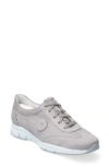 Mephisto 'yael' Soft-air Sneaker In Light Grey Bucksoft Leather