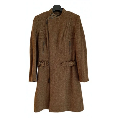 Pre-owned Ralph Lauren Wool Coat In Beige