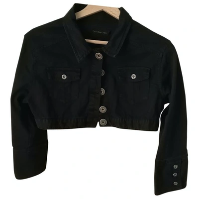 Pre-owned Calvin Klein Short Vest In Black