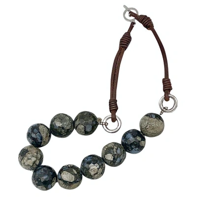 Pre-owned Brunello Cucinelli Pearls Necklace In Blue