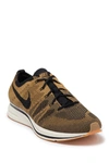 Nike Flyknit Trainer Sneaker In 203 Golden Beige/black-black-g