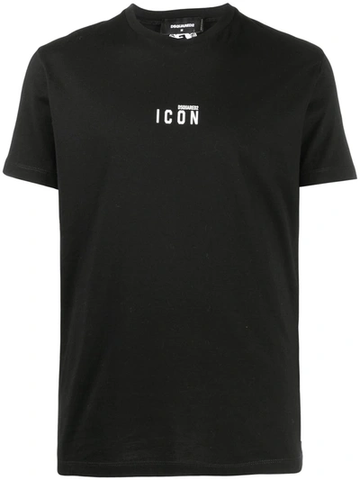 Dsquared2 Logo-print T-shirt In Black