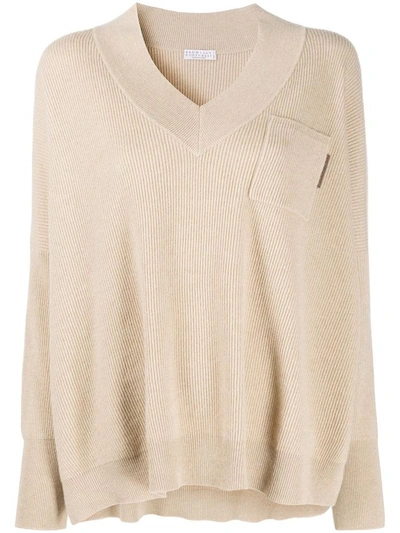 Brunello Cucinelli Sweaters Beige