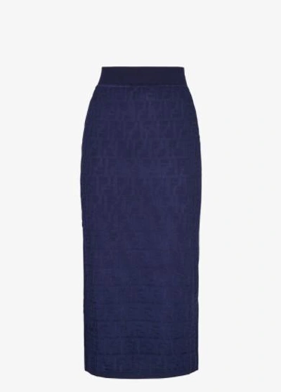 Fendi Skirt In Blu
