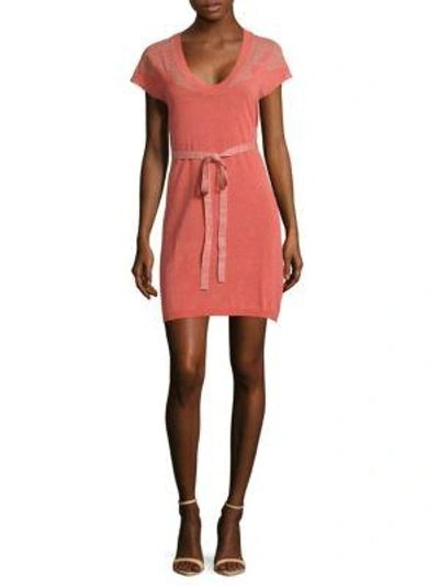 Zadig & Voltaire Rimo Cny Knit Dress In Pink