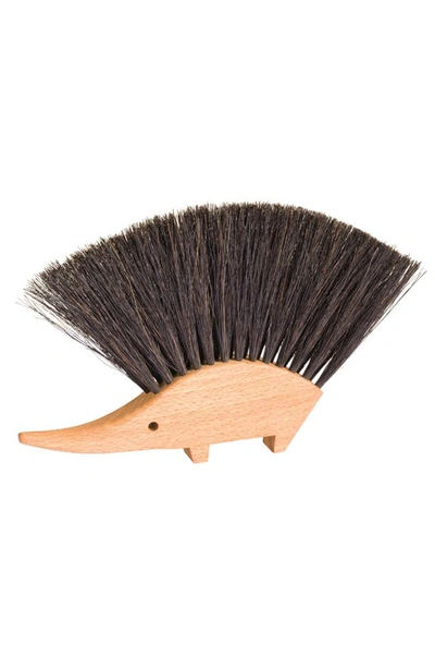 Redecker Hedgehog Table Brush In Natural