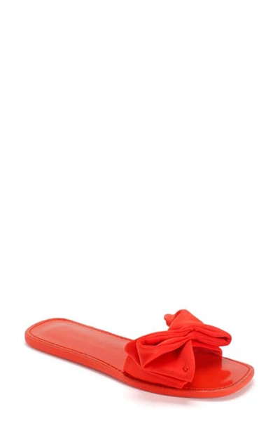 Kate Spade Bikini Slide Sandal In Orange