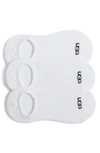 Ugg Stella 3-pack No-show Socks In White