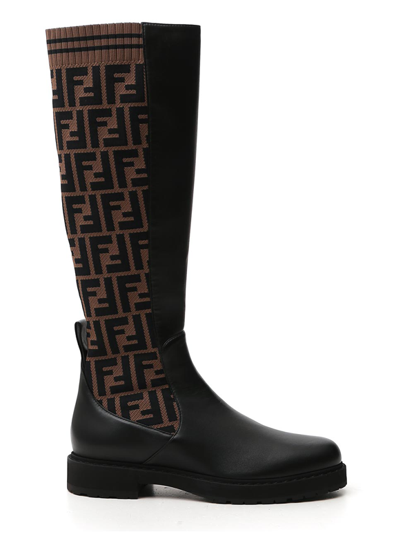 Fendi Rockoko Boots In Multi | ModeSens