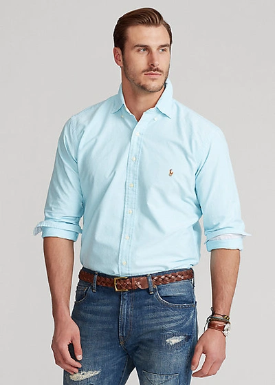 Polo Ralph Lauren The Iconic Oxford Shirt In Oasis Green