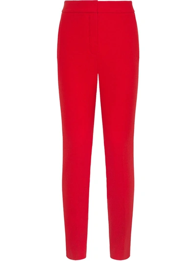 Oscar De La Renta Tailored Short Trousers In Red