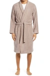 Ugg Turner Ribbed Terry Robe In Adobe